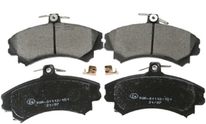 Brake pads front i gruppen Bromssystem / Bromsbelgg hos  Professional Parts Sweden AB (51435670)