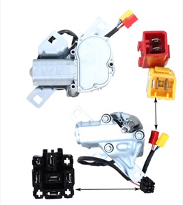 Vindrutetorkarmotor bak polantal: 3 in the group Wiper equipment / Wiper motor at  Professional Parts Sweden AB (55027173)
