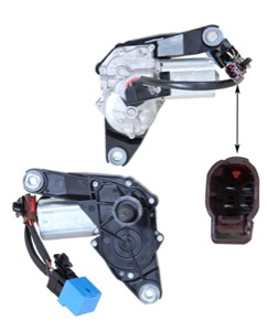 Vindrutetorkarmotor Bak in the group Wiper equipment / Wiper motor at  Professional Parts Sweden AB (55027175)