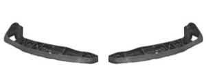 Hllare Sttfngare Sats Bak Plast i gruppen Kaross / Kaross / Sttfngare / Monteringsfste, Sttfngare hos  Professional Parts Sweden AB (5509935)