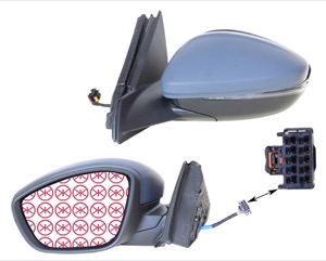 Utv.Spegel V�nster Elektr. F�llbar in the group Body parts / Mirror / Outside Mirror at  Professional Parts Sweden AB (55111043)