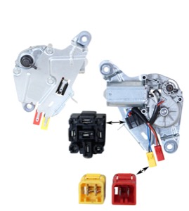 Vindrutetorkarmotor Bak i gruppen Torkarutrustning / Torkarmotor hos  Professional Parts Sweden AB (55137173)