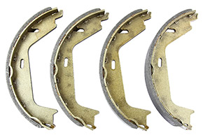 Hand brake shoe in the group Brake system / Handbrake shoe kit and set at  Professional Parts Sweden AB (55432398)