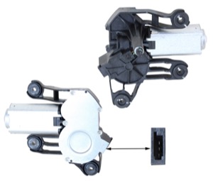 Vindrutetorkarmotor Bak in the group Wiper equipment / Wiper motor at Professional Parts Sweden AB (55537170)