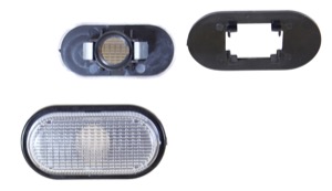 Blinker Vit Tv�sidig Med T�tning in the group  at  Professional Parts Sweden AB (60320601)