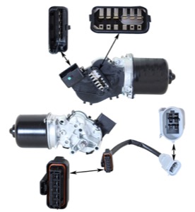 Vindrutetorkarmotor Fram in the group Wiper equipment / Wiper motor at Professional Parts Sweden AB (60323270)