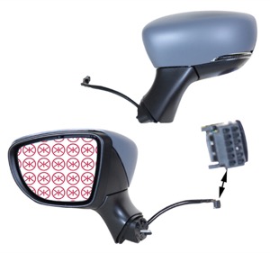 Utv.Spegel Vänster Elektr. Fällbar in the group Body parts / Mirror / Outside Mirror at  Professional Parts Sweden AB (60341031)