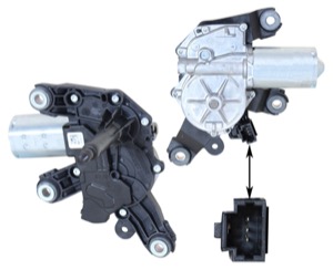 Vindrutetorkarmotor Bak Valeo in the group Wiper equipment / Wiper motor at Professional Parts Sweden AB (60347170)