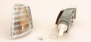 Blinker med lamphallare vit in the group Headlights / Lightning / Corner lights / Corner lamp at  Professional Parts Sweden AB (60360361)