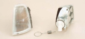 Blinker Med Lamph�llare Vit in the group Headlights / Lightning / Corner lights / Corner lamp at  Professional Parts Sweden AB (60360363)