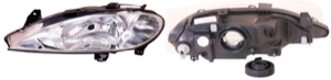 Huvudstr�lkastare H4 in the group Headlights / Lightning / Headlights / Headlamp at  Professional Parts Sweden AB (60370133)