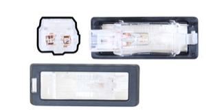 Belysning Skyltbelysning in the group Headlights / Lightning / License plate lights at Professional Parts Sweden AB (60560855)