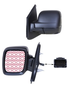 Utv.Spegel V�nster in the group Body parts / Mirror / Outside Mirror at  Professional Parts Sweden AB (60631031)
