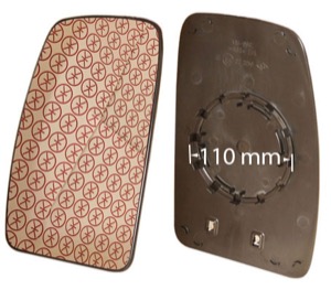 Spegelglas Yttre Spegel Vnster in the group Body parts / Mirror / Mirror Glass, Outside Mirror at  Professional Parts Sweden AB (60881063)