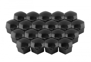 Wheel bolt cover set black 20pcs in the group Chassi / Wheel bolt, stud and nut at  Professional Parts Sweden AB (61341404)