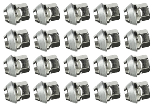 Wheel nut set 20pcs i gruppen Framvagn / bakvagn / Hjulbult, pinnbult & mutter hos  Professional Parts Sweden AB (61430241C)