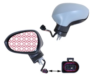 Utv.Spegel Höger in the group Body parts / Mirror / Outside Mirror at Professional Parts Sweden AB (66131048)