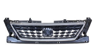 Kylargrill Fram Krom/Svart in the group Body parts / Body Parts / Radiator Grille / Radiator Grille at  Professional Parts Sweden AB (6614992)