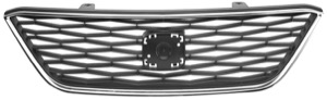 Kylargrill Krom/Svart Mellandel in the group Body parts / Body Parts / Radiator Grille / Radiator Grille at  Professional Parts Sweden AB (6621991A1)