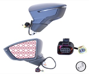 Utv.Spegel V�nster in the group Body parts / Mirror / Outside Mirror at  Professional Parts Sweden AB (66221045)