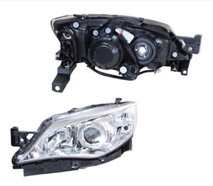 Huvudstr�lkastare H�ger Hb3/H7 in the group Headlights / Lightning / Headlights / Headlamp at  Professional Parts Sweden AB (67330142)