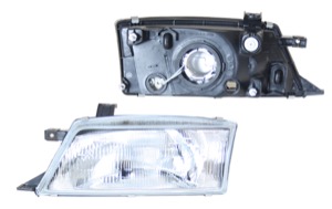 Huvudstr�lkastare H4 in the group Headlights / Lightning / Headlights / Headlamp at  Professional Parts Sweden AB (68130131)