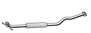 Mittenljuddämpare in the group Exhaust parts / Exhaust muffler & kits at  Professional Parts Sweden AB (68148651)