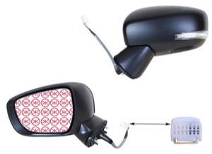 Utv.Spegel V�nster in the group Body parts / Mirror / Outside Mirror at  Professional Parts Sweden AB (68191041)