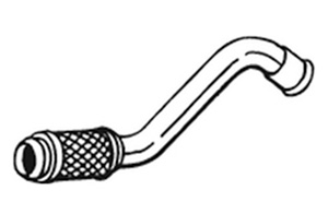 Avgasr�r in the group Exhaust parts / Exhaust muffler & kits at  Professional Parts Sweden AB (700-221)