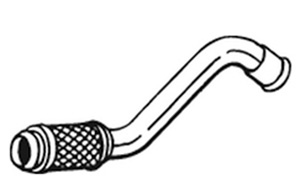 Avgasr�r in the group Exhaust parts / Exhaust muffler & kits at  Professional Parts Sweden AB (700-227)