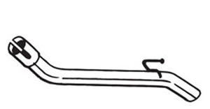 Avgasr�r in the group Exhaust parts / Exhaust muffler & kits at  Professional Parts Sweden AB (700-263)