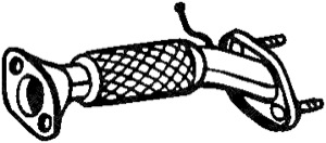 Avgasr�r in the group Exhaust parts / Exhaust muffler & kits at  Professional Parts Sweden AB (700-147)