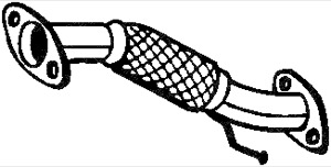 Avgasr�r in the group Exhaust parts / Exhaust muffler & kits at  Professional Parts Sweden AB (700-117)