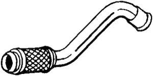 Avgasr�r in the group Exhaust parts / Exhaust muffler & kits at  Professional Parts Sweden AB (700-087)