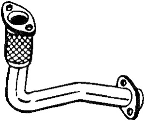 Avgasr�r in the group Exhaust parts / Exhaust muffler & kits at  Professional Parts Sweden AB (726-817)