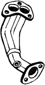 Avgasrr in the group Exhaust parts / Exhaust muffler & kits at  Professional Parts Sweden AB (739-247)