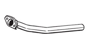 Avgasr�r Fram in the group Exhaust parts / Exhaust muffler & kits at  Professional Parts Sweden AB (750-439)