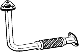 Avgasr�r in the group Exhaust parts / Exhaust muffler & kits at  Professional Parts Sweden AB (751-001)