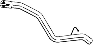 Avgasr�r in the group Exhaust parts / Exhaust muffler & kits at  Professional Parts Sweden AB (751-415)