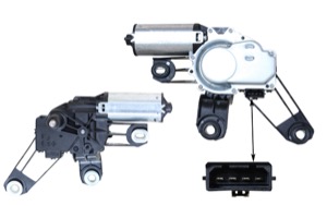 Vindrutetorkarmotor Bak i gruppen Torkarutrustning / Torkarmotor hos  Professional Parts Sweden AB (75147170)