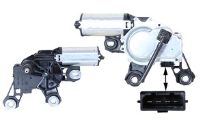 Vindrutetorkarmotor Bak i gruppen Torkarutrustning / Torkarmotor hos  Professional Parts Sweden AB (75207173)