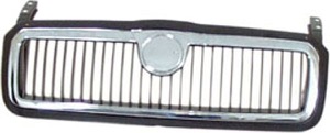 Kylargrill Krom/Svart in the group Body parts / Body Parts / Radiator Grille / Radiator Grille at  Professional Parts Sweden AB (7520990)