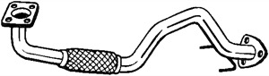 Avgasrör in the group Exhaust parts / Exhaust muffler & kits at Professional Parts Sweden AB (753-111)