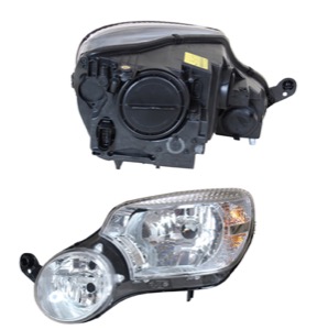 Huvudstr�lkastare H�ger H7/H4 in the group Headlights / Lightning / Headlights / Headlamp at  Professional Parts Sweden AB (75350144)