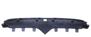 Kylargrill Svart Mellandel in the group Body parts / Body Parts / Radiator Grille / Radiator Grille at  Professional Parts Sweden AB (7803990)