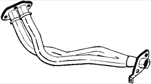 Avgasr�r in the group Exhaust parts / Exhaust muffler & kits at  Professional Parts Sweden AB (782-925)