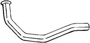 Avgasr�r in the group Exhaust parts / Exhaust muffler & kits at  Professional Parts Sweden AB (782-465)