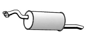 Bakre Ljuddämpare in the group Exhaust parts / End Pipe at  Professional Parts Sweden AB (81098671)