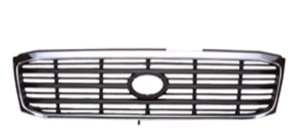 Kylargrill Krom/Svart Mellandel in the group  at  Professional Parts Sweden AB (8136990)