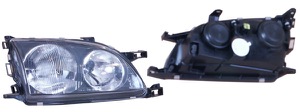 Huvudstr�lkastare H7/ H7 in the group Headlights / Lightning / Headlights / Headlamp at  Professional Parts Sweden AB (81600142)